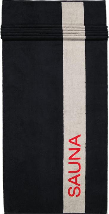 Produktbild Cawö Saunatuch SAUNA 80 x 200 cm, Lava (80 x 200 cm)