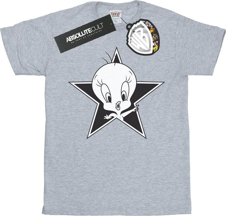 Produktbild Looney Tunes Tweety Pie Mono Star TShirt (3XL)