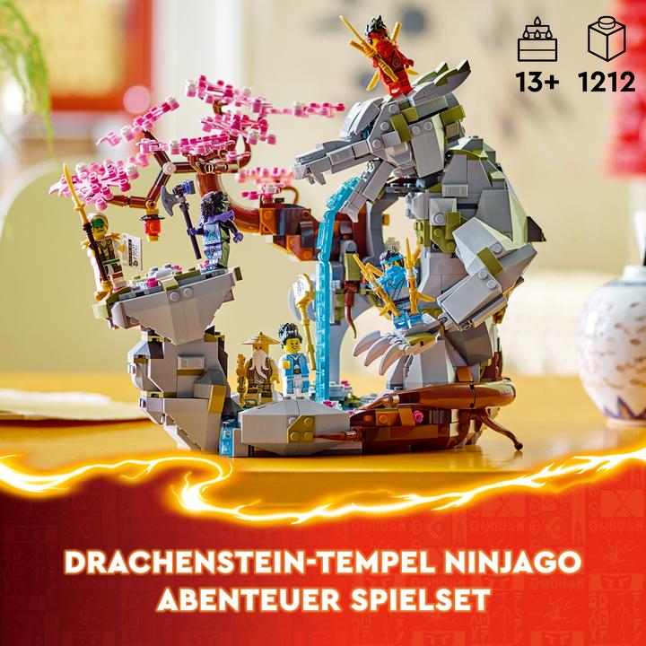 Image du produit LEGO Temple en pierre de dragon (71819, LEGO Ninjago)