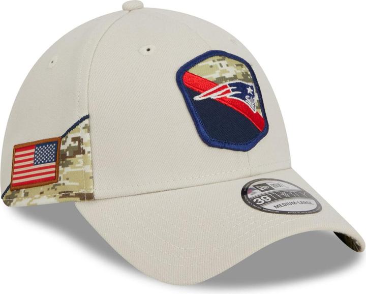 Produktbild New Era 39Thirty Cap Salute to Service New England Patriots (M/L)