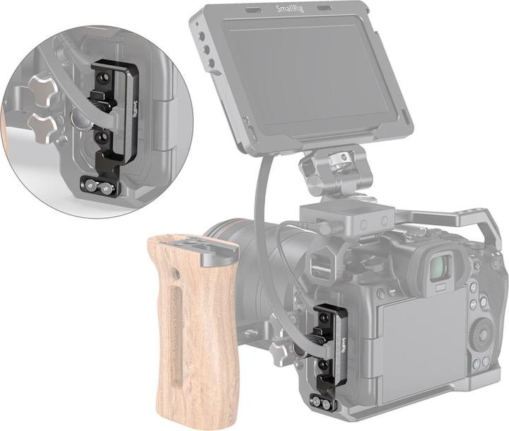Produktbild SmallRig HDMI und USB-C Cable Clamp für EOS R5 und R6 Cage - 2981 (Kabel)