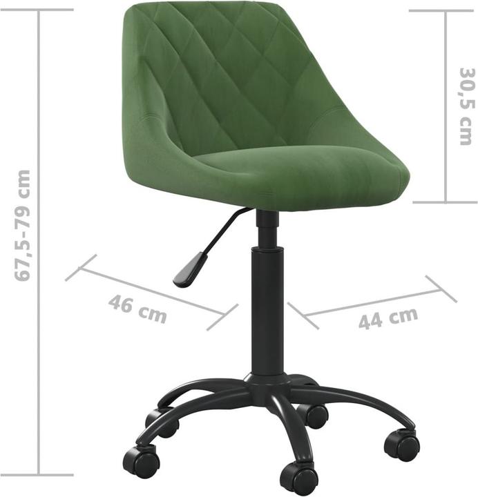 Actual product image VidaXL Bürostuhl