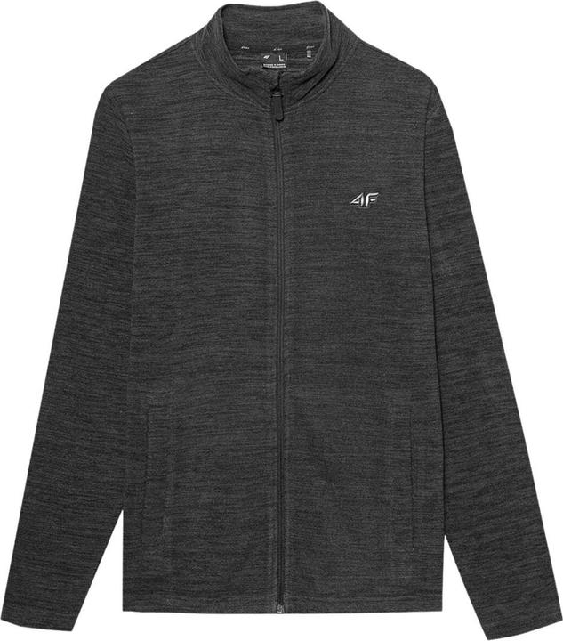 Produktbild 4F Herren Fleece M052 schwarz melange SS23TFLEM052 21M (S) (S)
