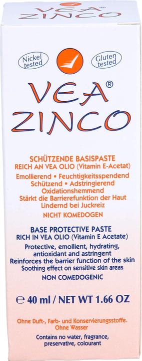 Produktbild VEA Schützende Paste mit Zinkoxid Paste (Körperlotion, 40 ml)