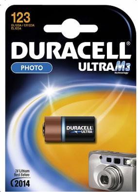 Immagine prodotto Duracell Ultra Foto (1 pz., CR123A, 1400 mAh)