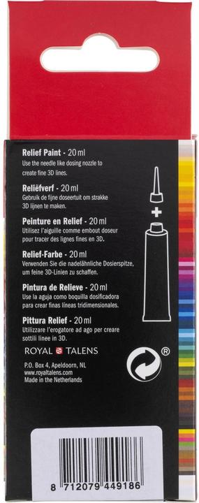 Actual product image Amsterdam Acrylic paint Reliefpaint 736 (Grey, 20 ml)