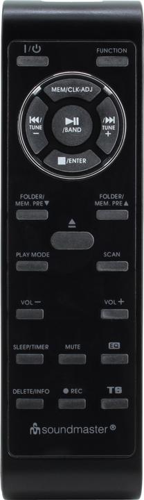 Produktbild Soundmaster MCD5550D (Tape-Deck, Plattenspieler, Bluetooth, CD Player, 2x 2.5 W)