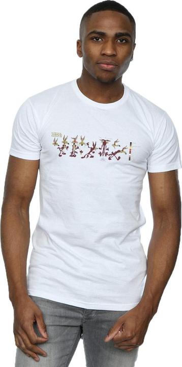 Image du produit Looney Tunes - T-shirt WILE E COYOTE COLOUR CODE - Homme (3XL)