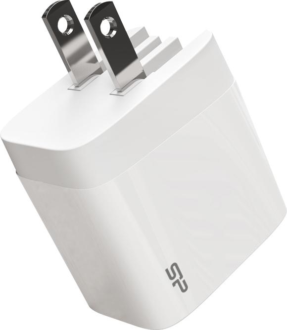 Actual product image Silicon Power Silicon-Power Wall Charger QM16 USB/Typc Whi (20 W)