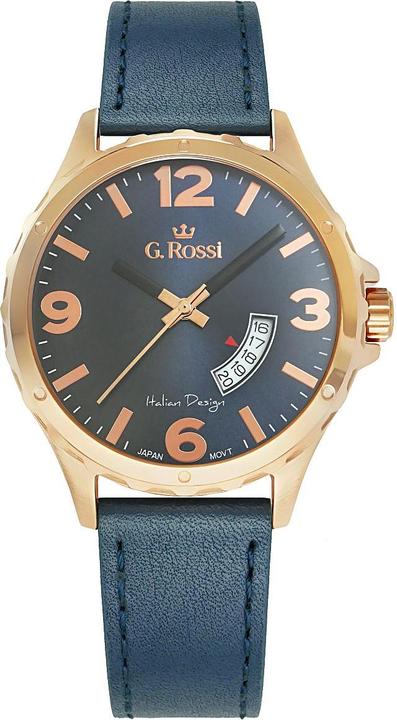 Gino Rossi Rossi Men's Derter Black Watch (10273A-6F3) (25 mm)