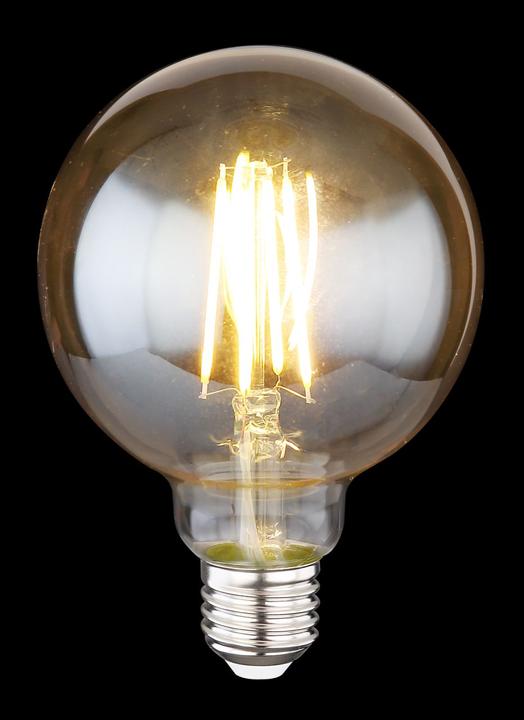 Immagine prodotto Globo Lampadina A LED In Vetro Ambra, 1xe27 LED (E27, 7 W, 5 x, F)