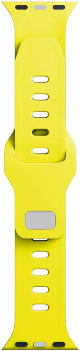 Produktbild 3MK Silicone Watch Strap żółty/yellow dla Apple Watch 38/40/41mm (Edelstahl, Silikon, 3, 4, 9, Ultra)