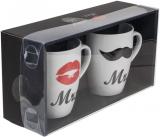 Image du produit G. Wurm Tasse à café M. & Mme 0,3 l, 2 pièces, Blanc (250 ml, 2 x)