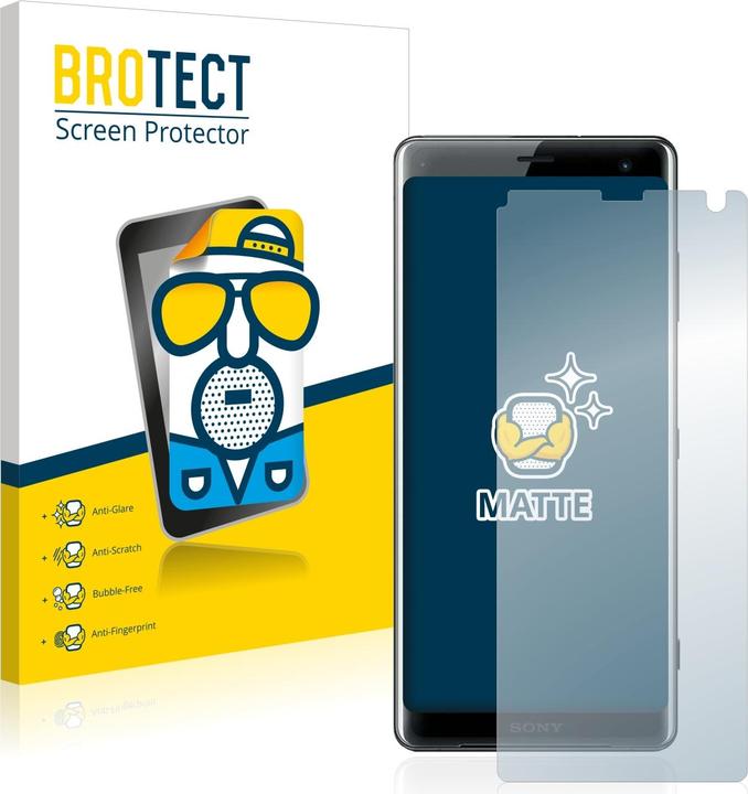 Actual product image BROTECT Protector Anti-Glare (2 Piece, Sony Xperia XZ3)