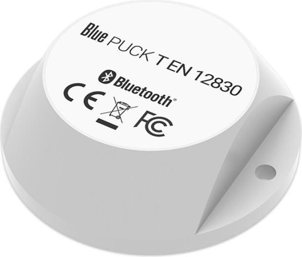 Actual product image Teltonika PRIEDAS4B5 - Blue PUCK T EN 12830 - Bluetooth 4.0 LE EN12830 zertifizierter temperature sensor