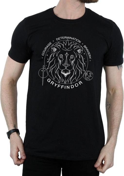 Actual product image Mens Gryffindor Seal T-Shirt (XXL)
