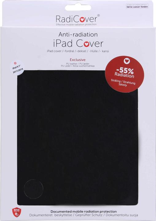 Produktbild Radicover RAD207 Tablet-Schutzhülle 24,6 cm (9.7 Zoll) Folio Schwarz (iPad 5, IPad 6)