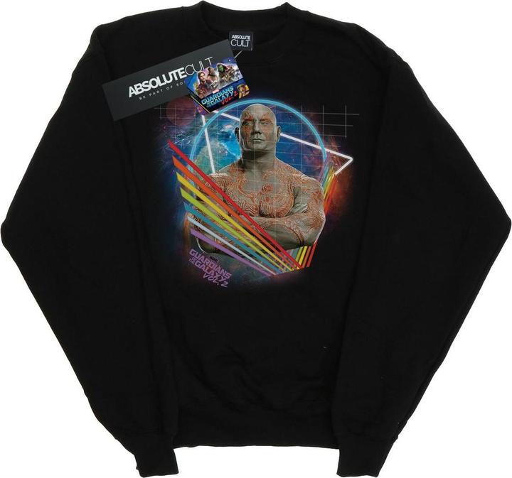 Actual product image Mens Guardians Of The Galaxy Neon Drax Sweatshirt (3XL)