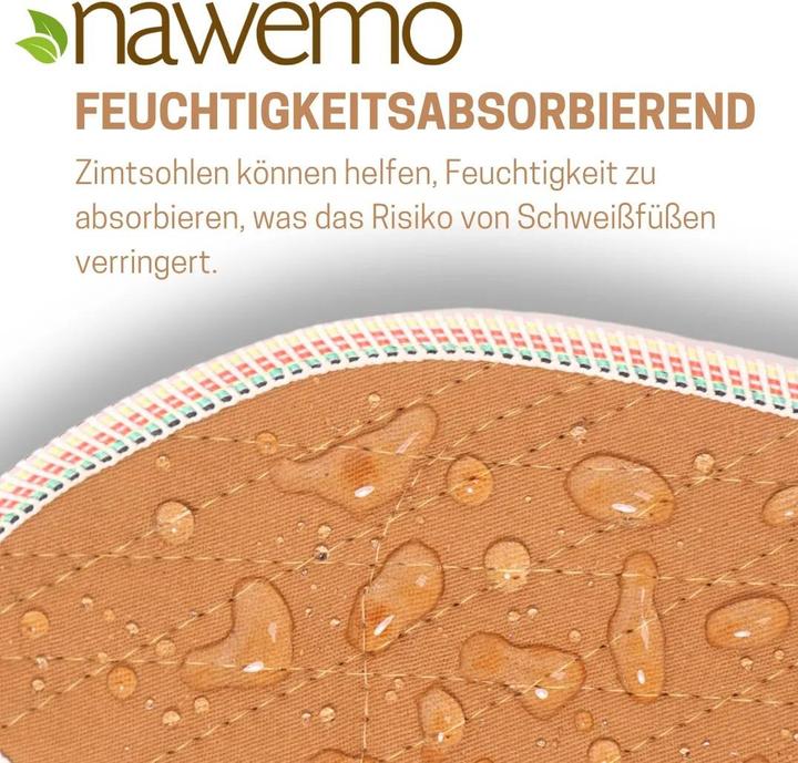 Produktbild Nawemo Zimteinlegesohlen gegen Schweissfüsse