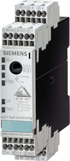 Siemens ASI earth fault monitoring