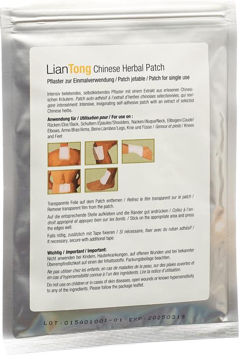 Produktbild Lian Chinese Herbal Intense Patch (5 x)