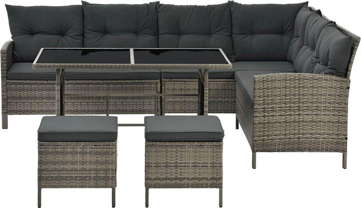 Image du produit Juskys Polyrattan Lounge