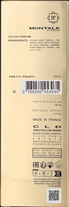 Produktbild Montale Pretty Fruity (Eau de Parfum, 100 ml)