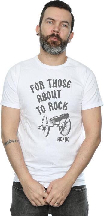Image du produit AC/DC - T-shirt FOR THOSE ABOUT TO ROCK CANNON - Homme (L)