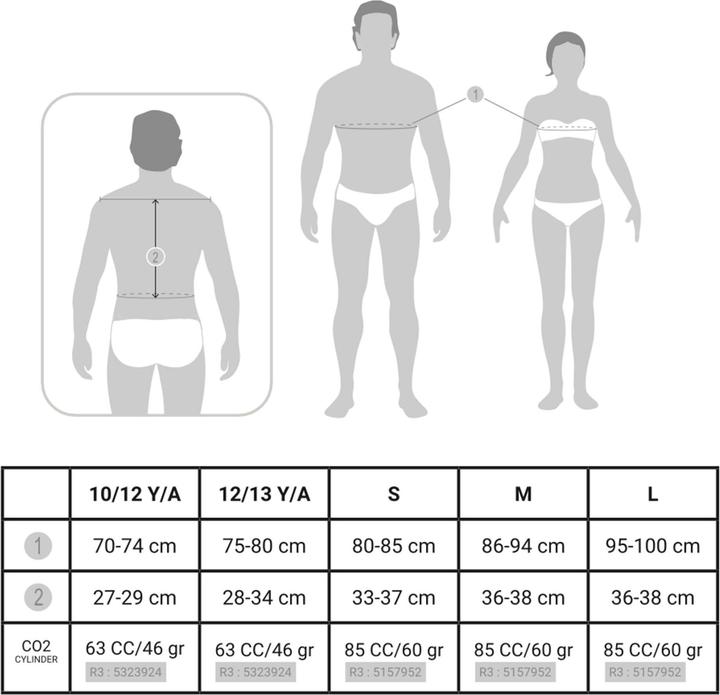Nutritional values and ingredients Caperlan Riding waistcoat Airbag ladies/men black (S)