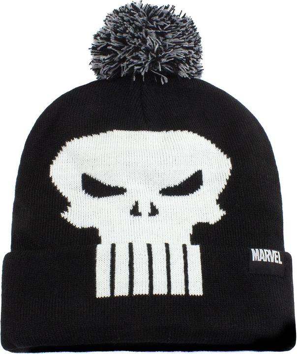 Actual product image The Punisher Skull cap acrylic (One size)