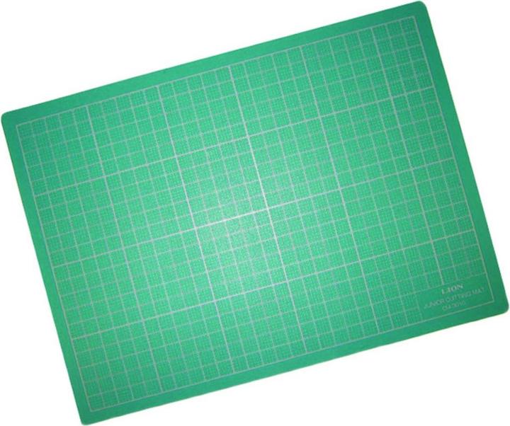 Produktbild Lion Schneidematte Cutting Mat CM-901G Junio 90x60cm grün mit Netzdruck (60 x 90 cm)
