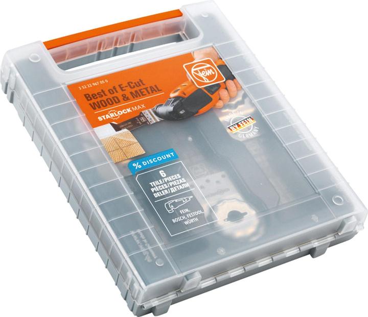 Produktbild Fein Tauchsägeblatt Best of E-Cut Holz & Metall, 6-teilig
