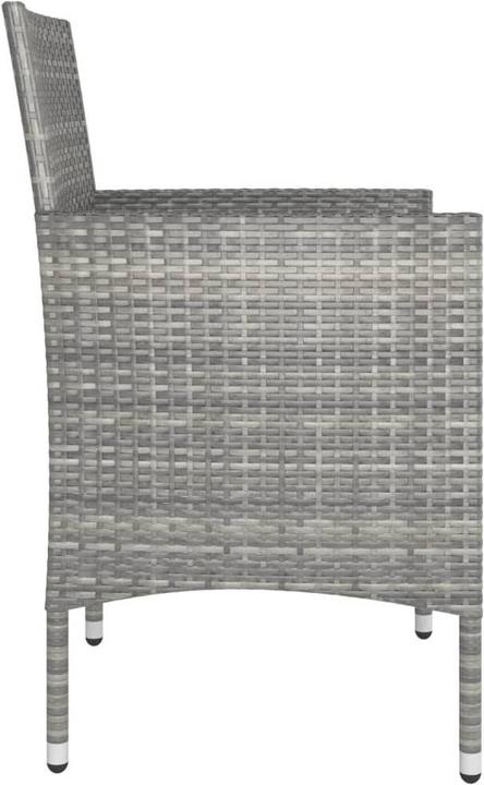 Actual product image VidaXL Gartenstuhl und Hocker