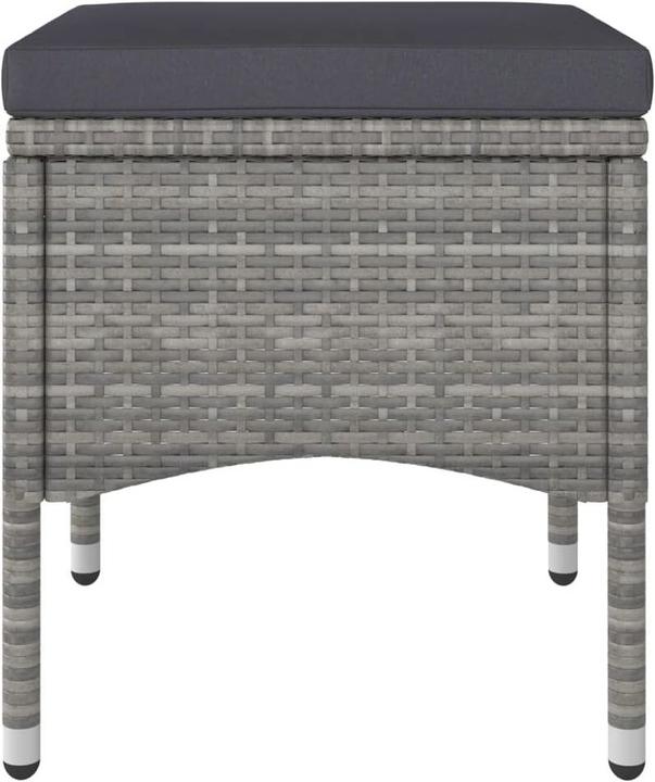 Actual product image VidaXL Gartenstuhl und Hocker