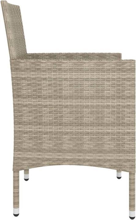 Actual product image VidaXL Gartenstuhl und Hocker