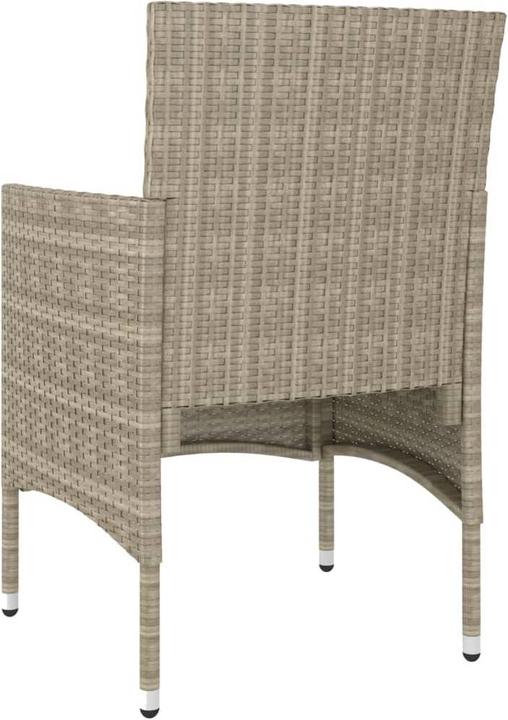 Actual product image VidaXL Gartenstuhl und Hocker