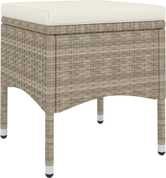 Actual product image VidaXL Gartenstuhl und Hocker