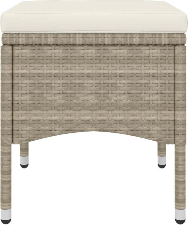 Actual product image VidaXL Gartenstuhl und Hocker