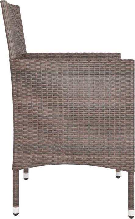 Actual product image VidaXL Gartenstuhl und Hocker