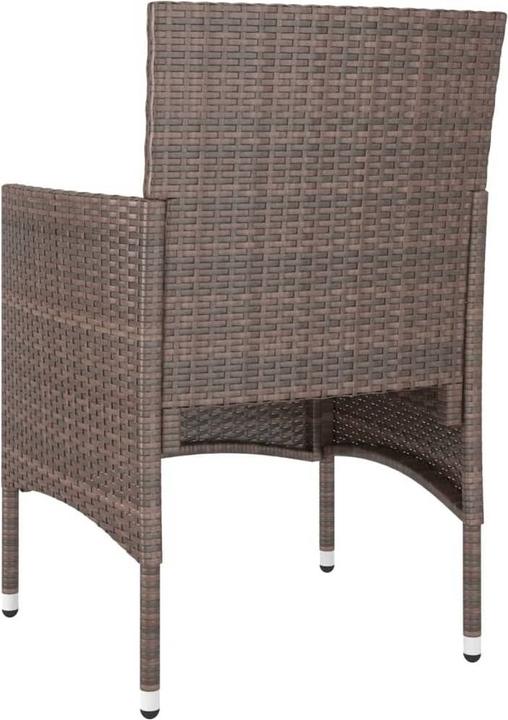 Actual product image VidaXL Gartenstuhl und Hocker