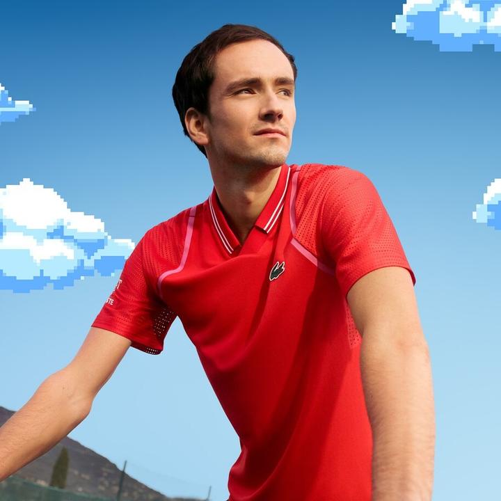 Image du produit Lacoste Polo TENNIS x Daniil Medvedev Hommes (S)