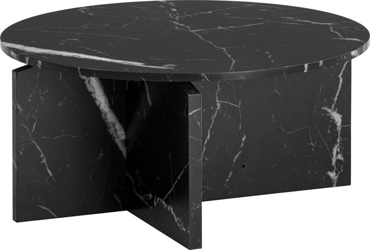 Actual product image FineBuy Couchtisch 70 cm Wohnzimmertisch Sofatisch Rund Gross Kaffeetisch Modern (70 x 70 x 33 cm)