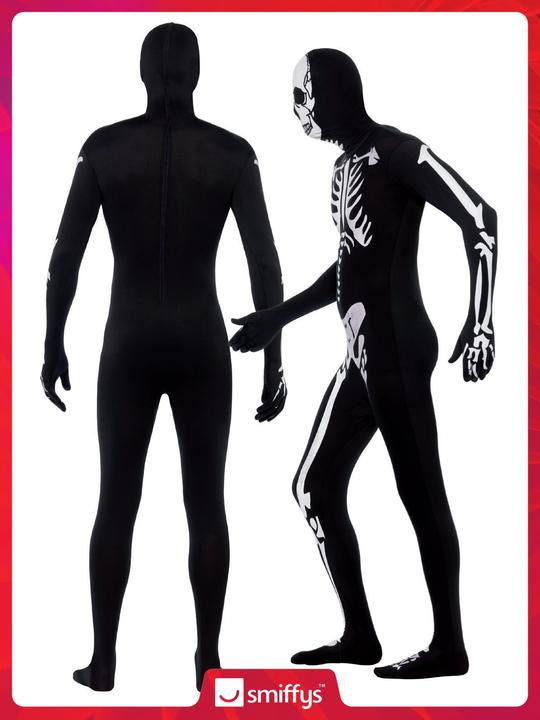 Image du produit Smiffys Second Skin - Squelette Glow in the Dark (M)