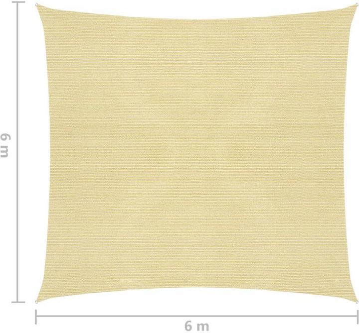 Actual product image VidaXL Voile d'ombrage (600 x 600 cm)
