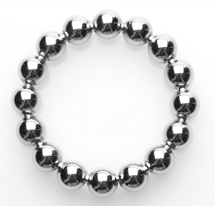 Actual product image Master Series Meridian - - Beaded Cockring (5.08 cm)