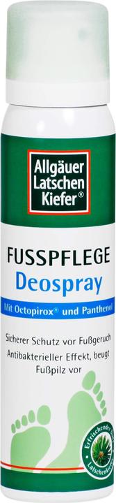 Actual product image Allgäuer Mountain pine foot care deodorant spray, 100 ml solution (Foot cream & foot gel, 100 ml)