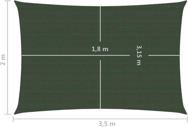 Produktbild VidaXL Sonnensegel (200 x 350 cm)