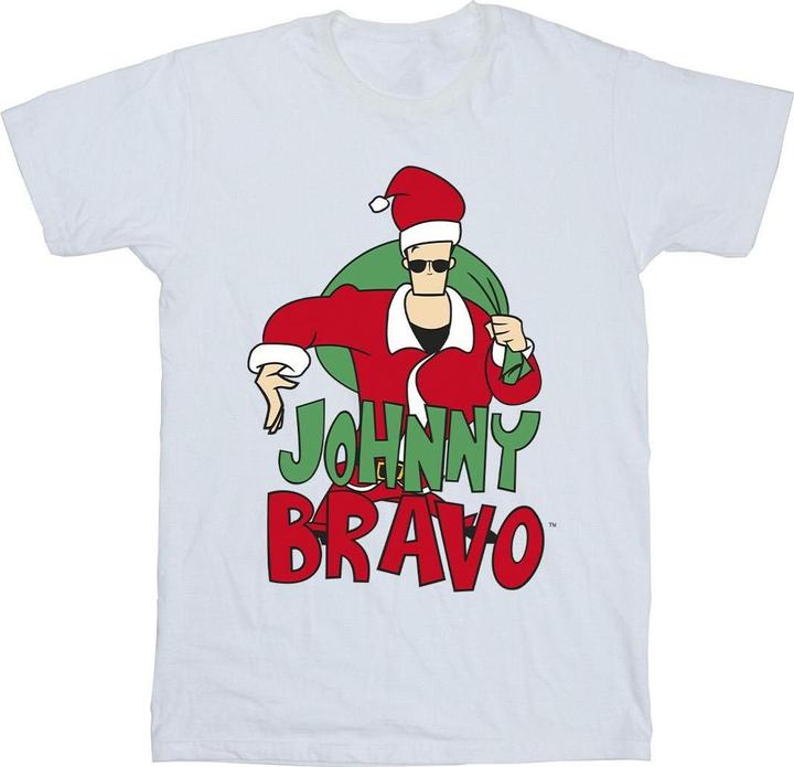 Johnny Bravo Johnny Christmas TShirt (L)