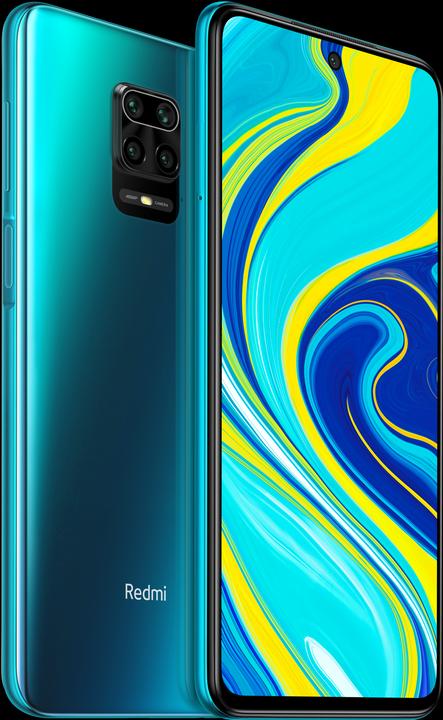 Produktbild Xiaomi Redmi Note 9S (128 GB, Aurora Blue, 6.67", Dual SIM + SD, 48 Mpx, 4G)