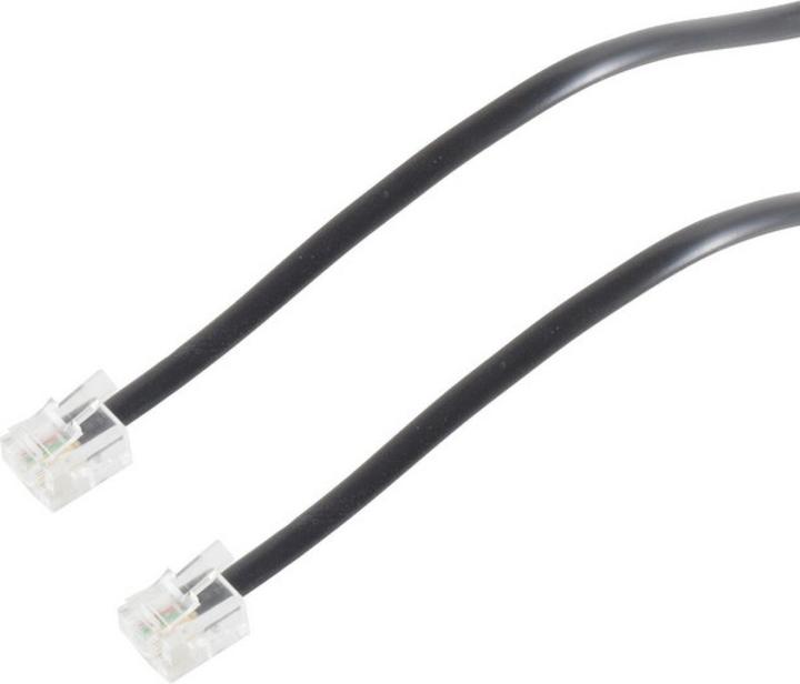 Produktbild Shiverpeaks Anschlusskabel 2x RJ11 6p4c (1:1) 1,5m sw (nur als VF von 5) (TC 70083-1,5)